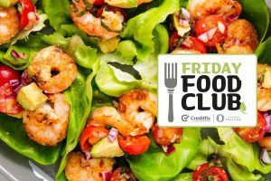 Friday Food Club: Basil, avocado, & shrimp salad wraps article