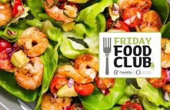 Friday Food Club: Basil, avocado, & shrimp salad wraps article